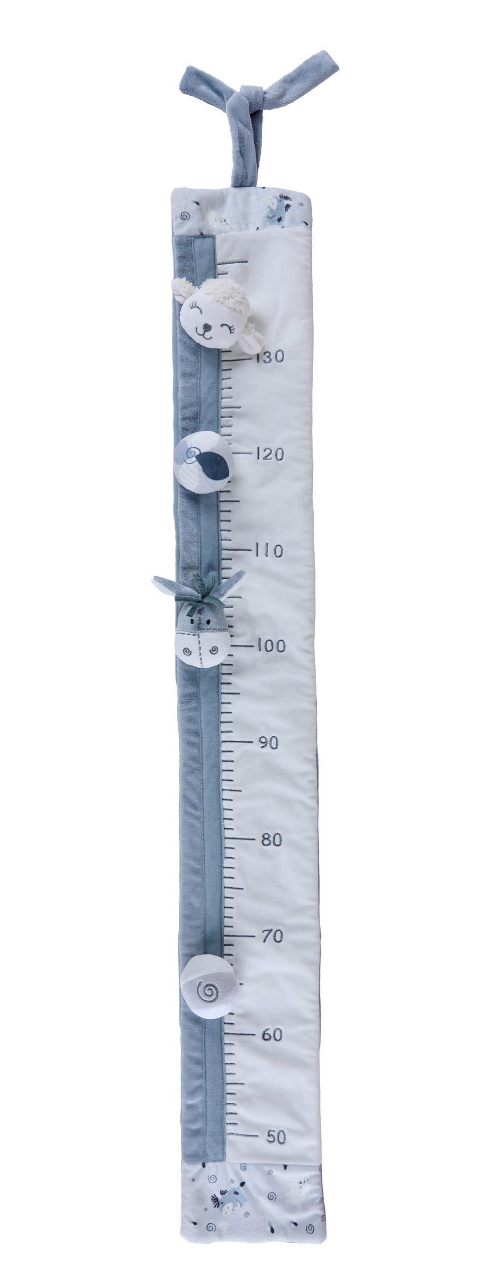 MJERNA LETVICA   - bijela/siva, Basics, tekstil (100cm) - Patinio