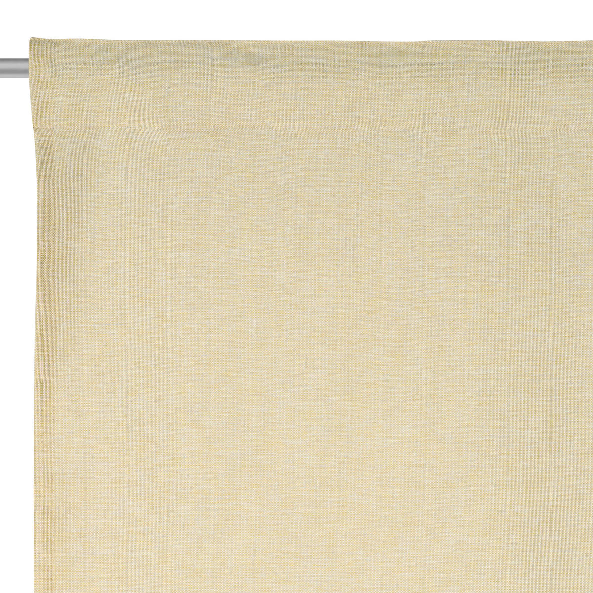 KÉSZFÜGGÖNY részben fényzáró  - sárga/zöld, Basics, textil (135/245cm) - Esposa