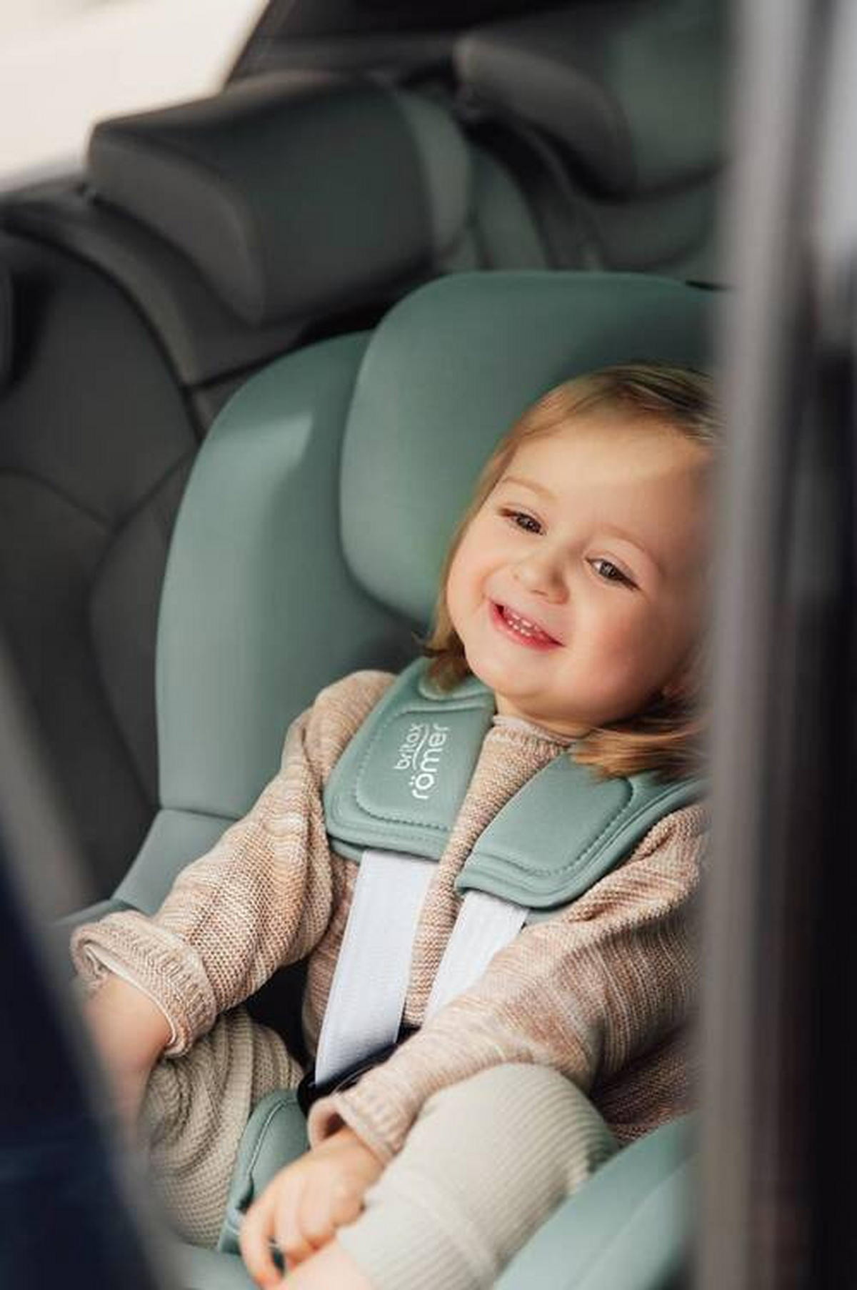 REBOARDER-KINDERSITZ DUALIFIX 5Z inkl. Vario Base 5Z  - Basics, Textil - Britax Römer