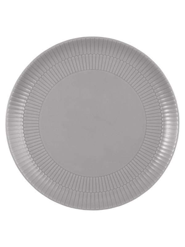 SPEISETELLER Amina 27,5 cm  - Grau, KONVENTIONELL, Keramik (27,5cm) - Seltmann Weiden