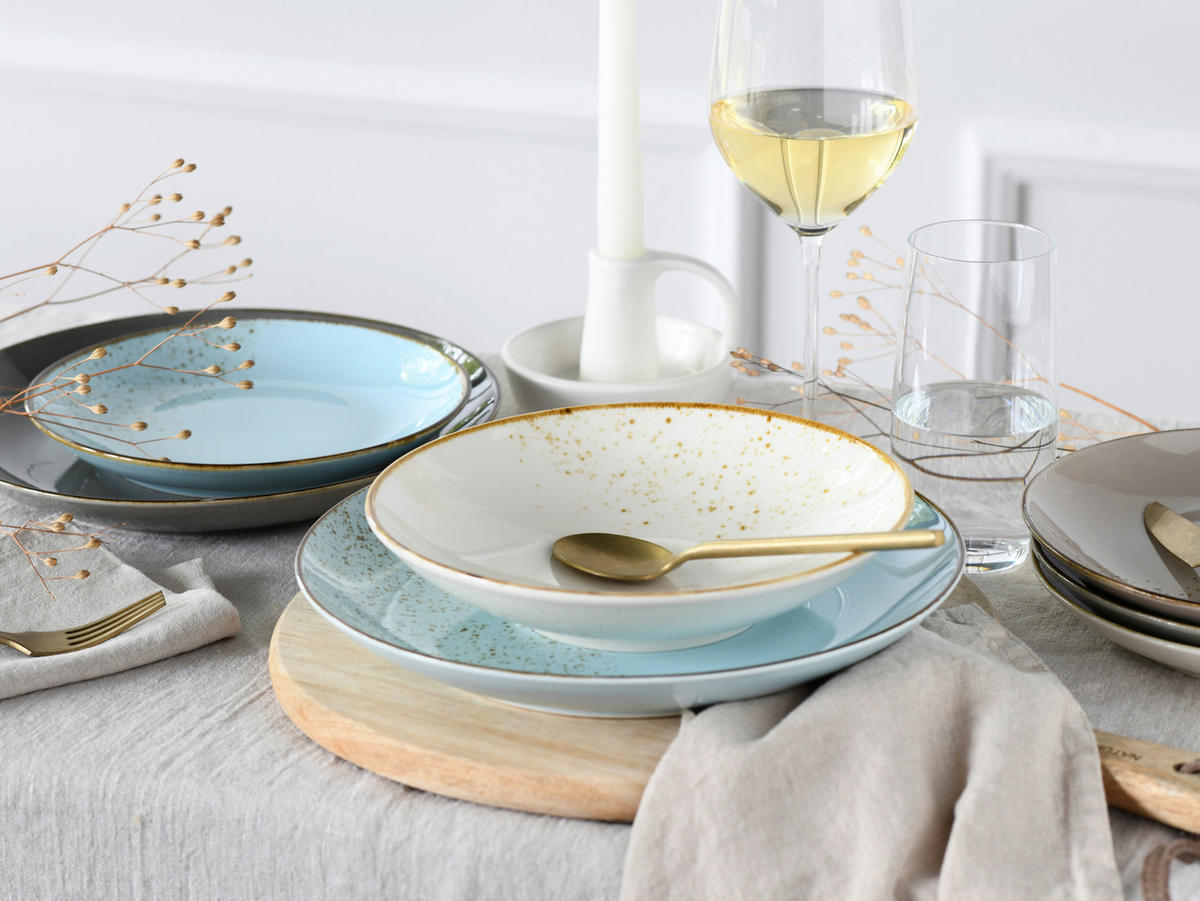 KOMPLETT SERVIS NATURE COLLECTION NORDIC STYLE 12 delar  - multicolor, Basics, keramik (31,5/31,5/38cm) - Creatable