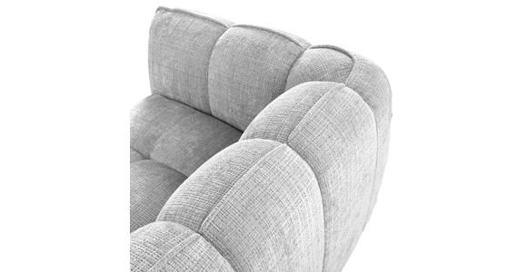 ECKSOFA in Chenille Hellgrau 272/172 cm - Hellgrau/Schwarz, KONVENTIONELL, Kunststoff/Textil (272/172cm) - Carryhome