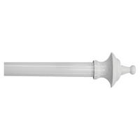 GARDINSTÅNGSET 120-210 cm  - vit, Basics, metall (120-210cm)
