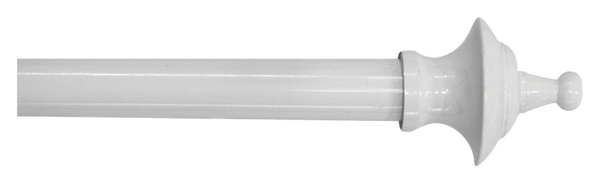 GARDINSTÅNGSET 120-210 cm  - vit, Basics, metall (120-210cm)