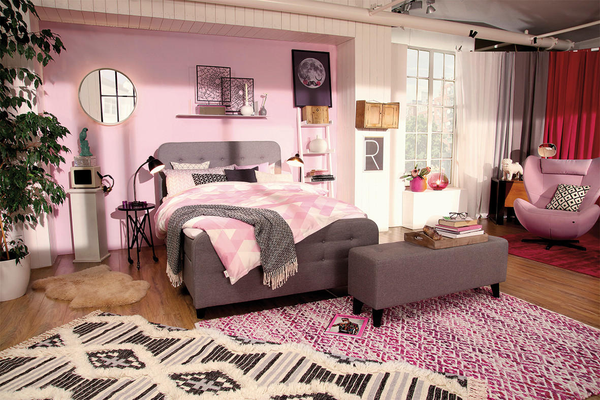 HANDWEBTEPPICH 160/230 cm  - Pink, Design, Textil (160/230cm) - Tom Tailor