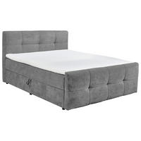 BOXBETT 180/200 cm  in Dunkelgrau  - Dunkelgrau, MODERN, Kunststoff/Textil (180/200cm) - MID.YOU