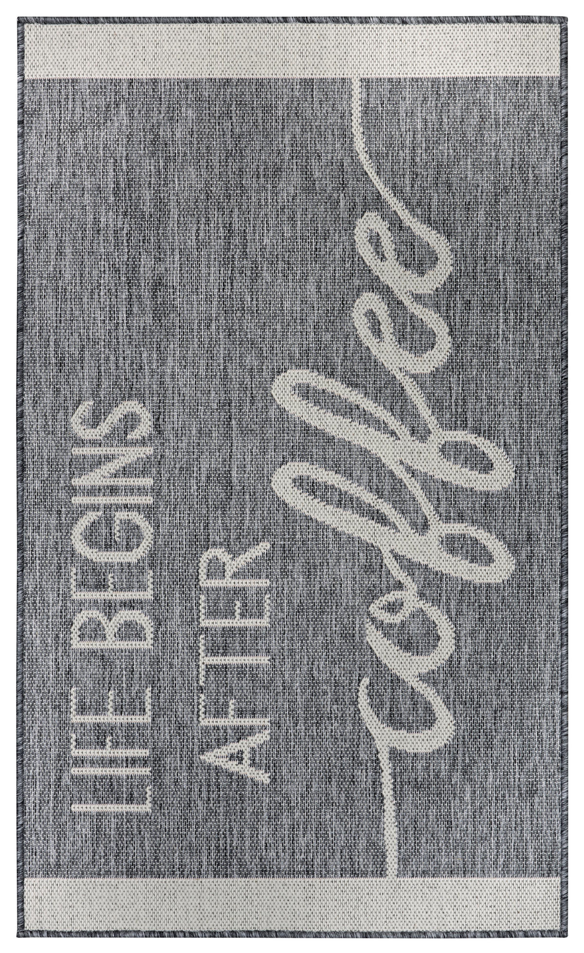 KÜCHENLÄUFER 92/150 cm Cucina Creme, Grau  - Creme/Grau, Design, Kunststoff (92/150cm)