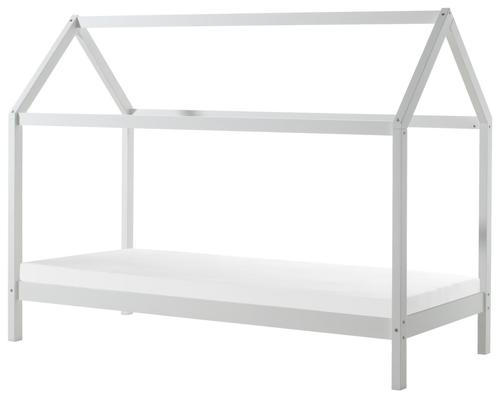 HAUSBETT 90/200 cm  - Weiß, MODERN, Holz (90/200cm) - MID.YOU
