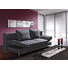 SCHLAFSOFA Anthrazit - Chromfarben/Anthrazit, Design, Kunststoff/Textil (203/83/90cm) - NOVEL