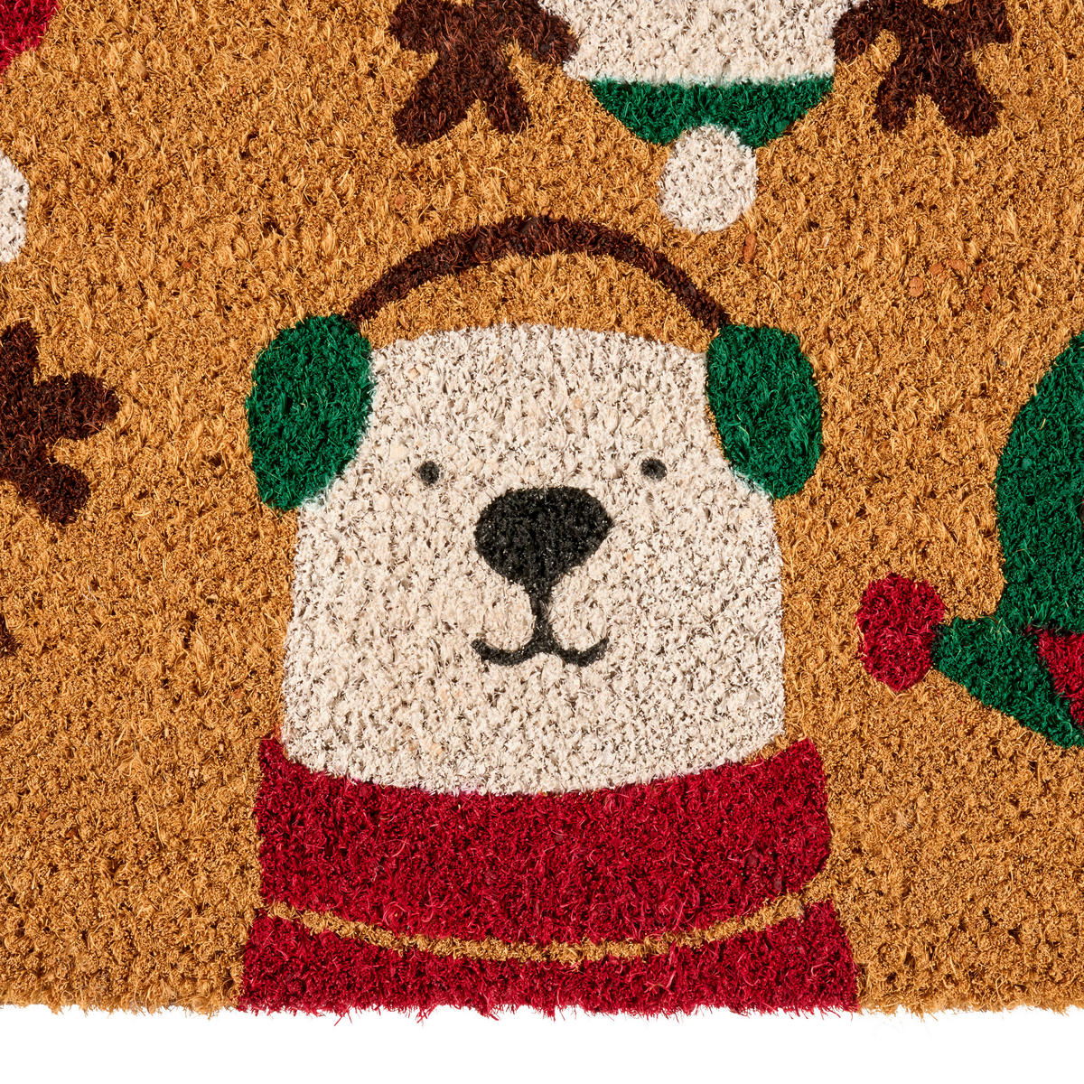 DVEŘNÍ ROHOŽKA, 40/60 cm - vícebarevná, Konvenční, plast/přírodní materiály (40/60cm) - X-Mas