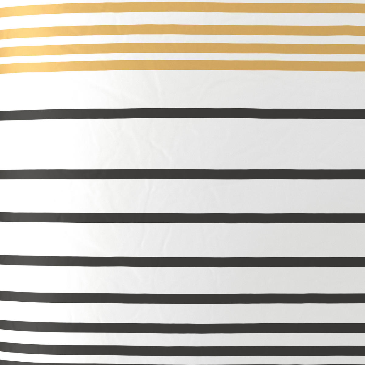 POSTELJINA SA DVA LICA WAVE 140/200 cm saten žuta, višebojna, crna, bela  - bela/višebojna, Trendi, tekstil (140/200cm) - Novel