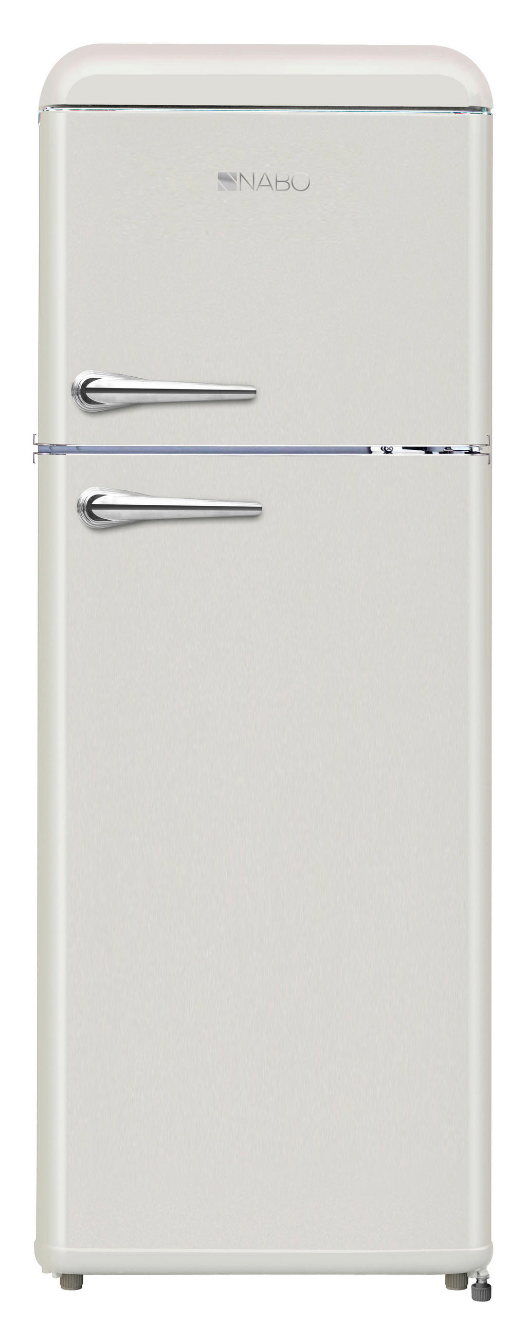 KÜHL-GEFRIER-KOMBINATION KGR 3000  - Creme, Metall (54/147/58cm) - Nabo