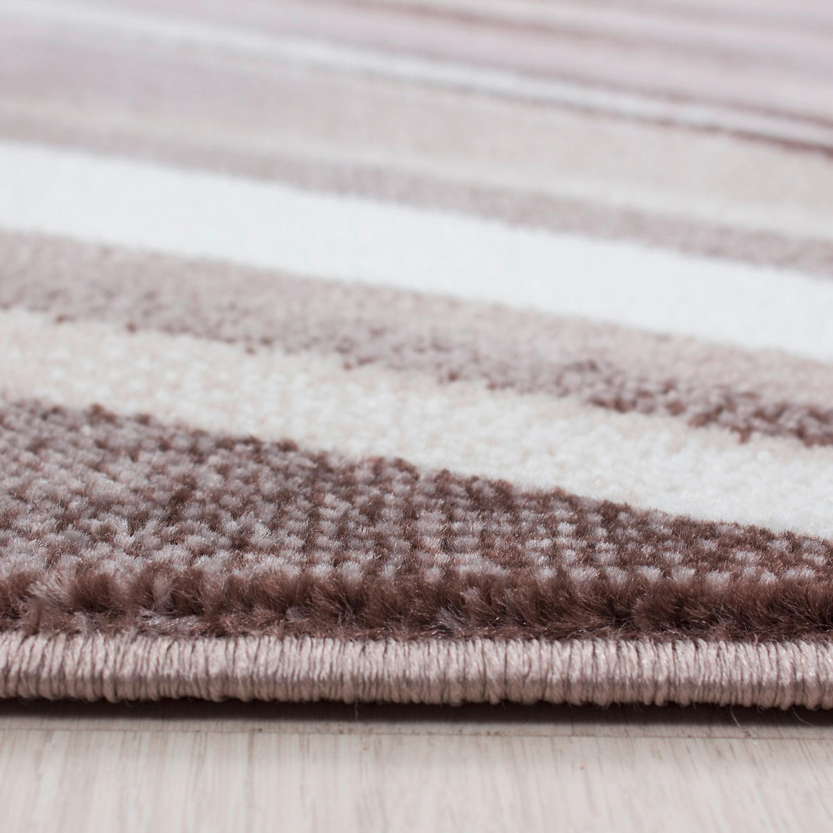 FLACHWEBETEPPICH 140/200 cm Parma Braun  - Braun, Design, Textil (140/200cm) - Novel