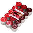 TEELICHT 30 Stück - Hellrot/Rot, Basics, Metall (3,8/3,2cm) - Ambia Home TEELICHT 30 Stück - Hellrot/Rot, Basics, Metall (3,8/3,2cm) - Ambia Home