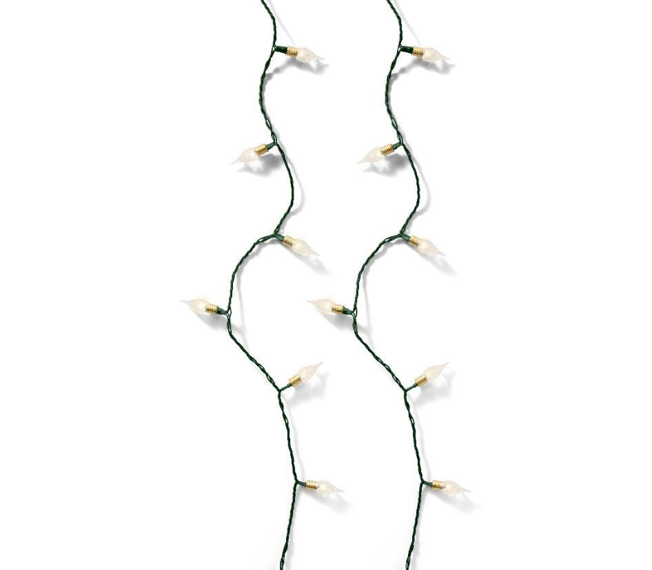 SVETLOBNA GIRLANDA   //// - zelena, Basics, kovina/umetna masa (1190cm)