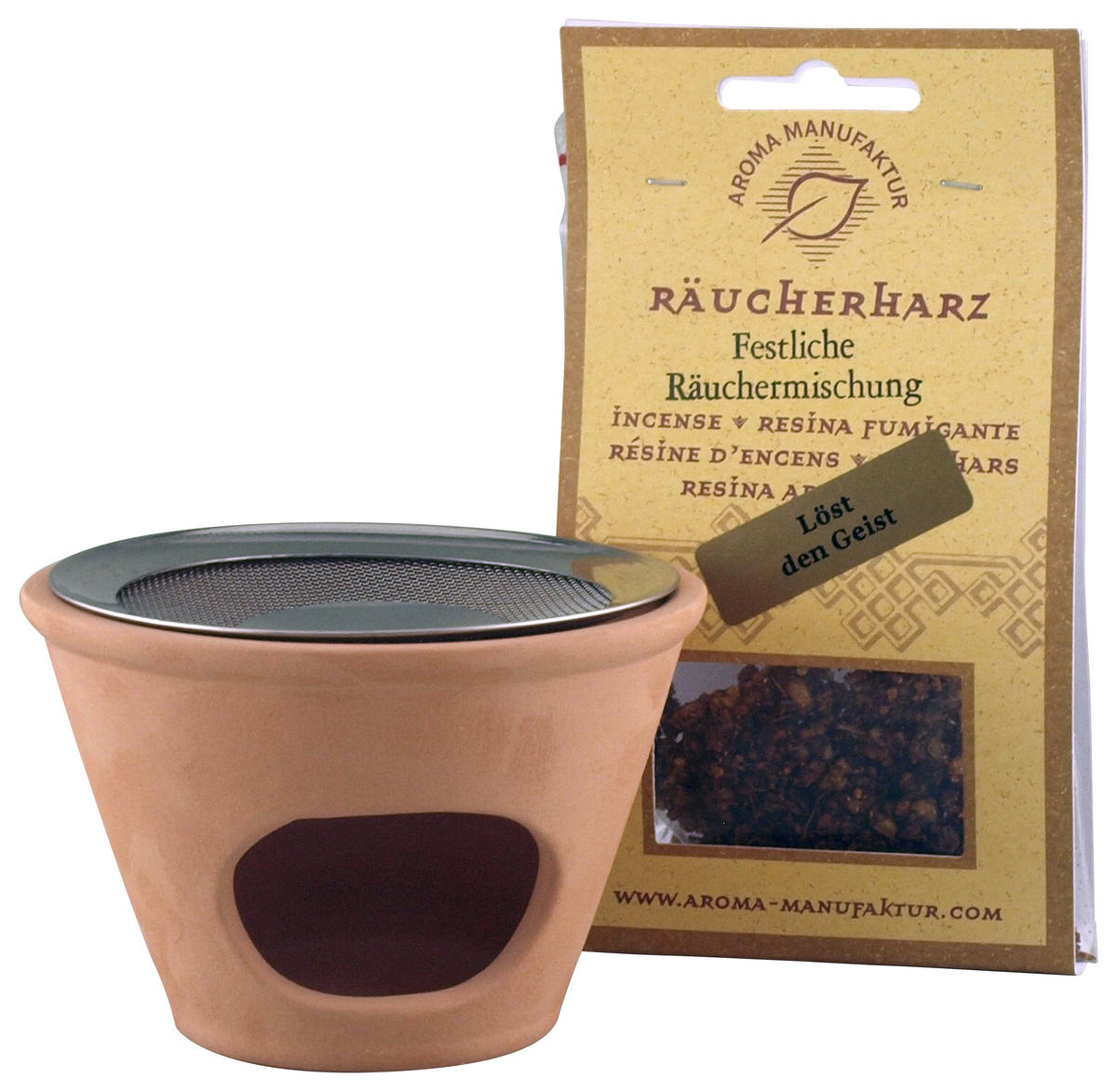 RÄUCHERWERKBRENNER  - Terracotta, Basics, Naturmaterialien/Keramik (12,5/8,5/20cm)