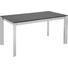 ESSTISCH in Metall, Keramik 160(220)/85/75 cm - Chromfarben/Schwarz, Design, Keramik/Metall (160(220)/85/75cm) - Calligaris ESSTISCH in Metall, Keramik 160(220)/85/75 cm - Chromfarben/Schwarz, Design, Keramik/Metall (160(220)/85/75cm) - Calligaris