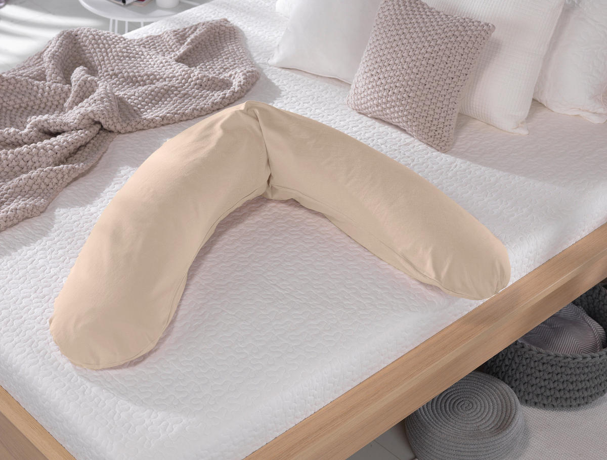 STILLKISSEN Bamboo Collection  190/40 cm  - Cappuccino, Basics, Textil (190/40cm) - Theraline