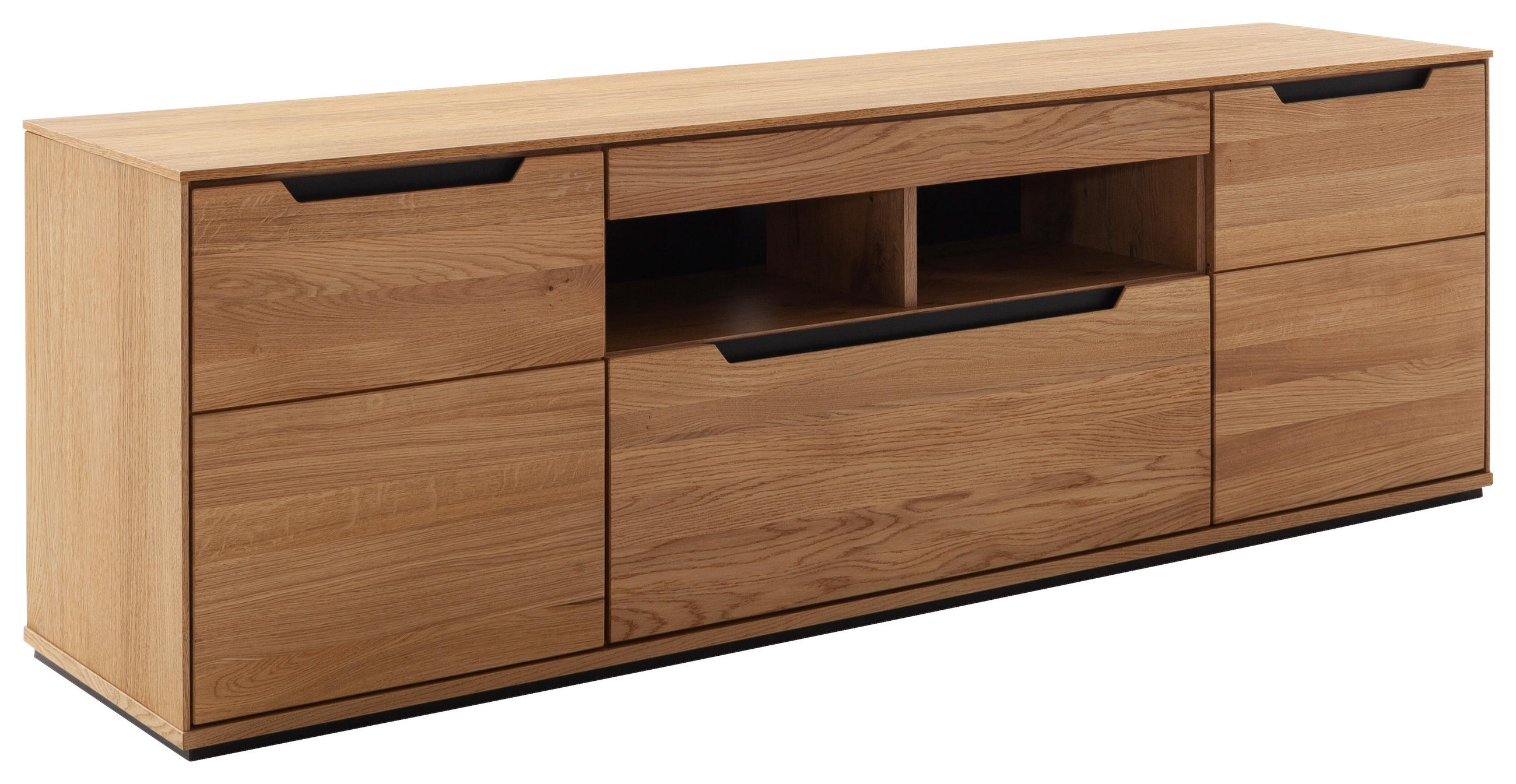 LOWBOARD Wildeiche  193/62/46 cm  - Wildeiche, Natur, Holz/Holzwerkstoff (193/62/46cm) - Linea Natura