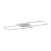 LED-DECKENLEUCHTE 113,20/24,20/6,80 cm   - Chromfarben/Nickelfarben, Design, Kunststoff/Metall (113,20/24,20/6,80cm) - Paul Neuhaus