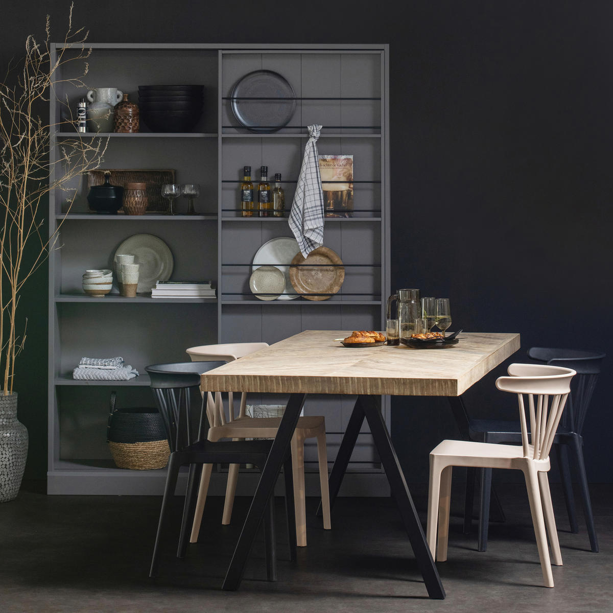 TISCHPLATTE Mangoholz Naturfarben  - Naturfarben, MODERN, Holz (200/90/5,5cm) - Livetastic