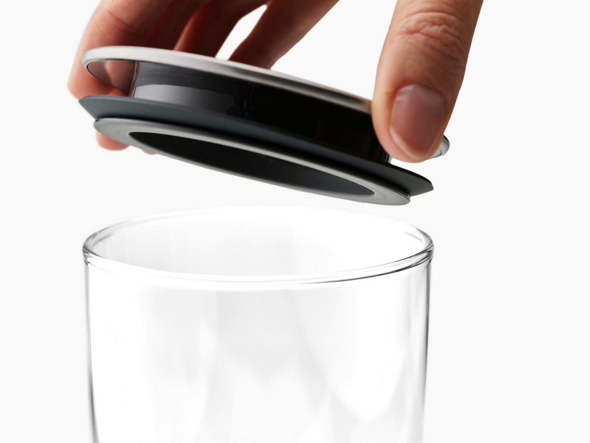 ÉTELTÁROLÓ KÉSZLET   - nemesacélszínű/áttetsző, Basics, műanyag/üveg - Joseph Joseph