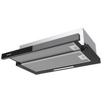 DUNSTABZUGSHAUBE FLA460  - Edelstahlfarben/Schwarz, Basics, Metall (59,5/17,0/30,4cm) - Oranier