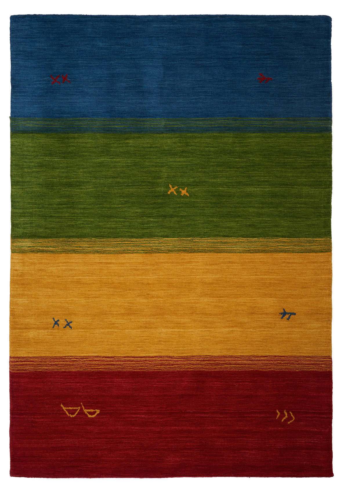 ORIENTALISK MATTA 120/180 cm Ballyhoo Multi  - multicolor, Klassisk, textil (120/180cm) - Cazaris