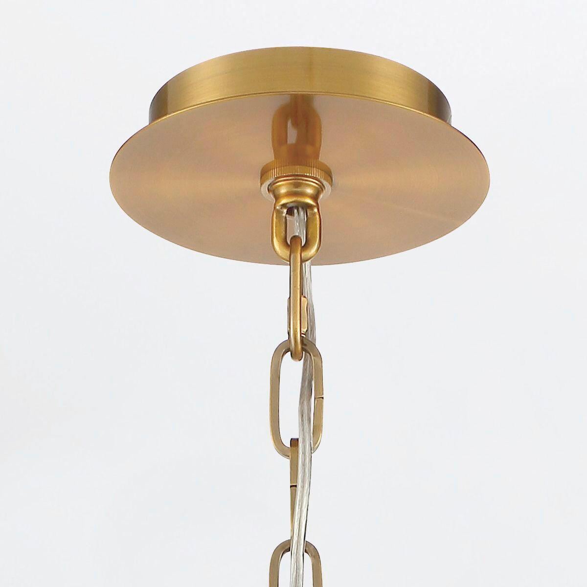 PENDELLEUCHTE 51/66 cm    - Messingfarben, Konventionell, Glas/Metall (51/66cm) - Elstead Lighting