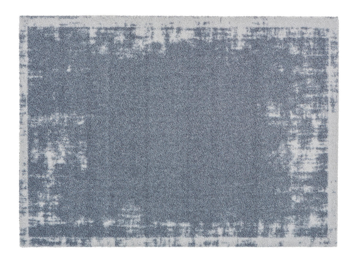 FUßMATTE 50/70 cm MIABELLA  - Weiß/Grau, Design, Textil (50/70cm) - Esposa