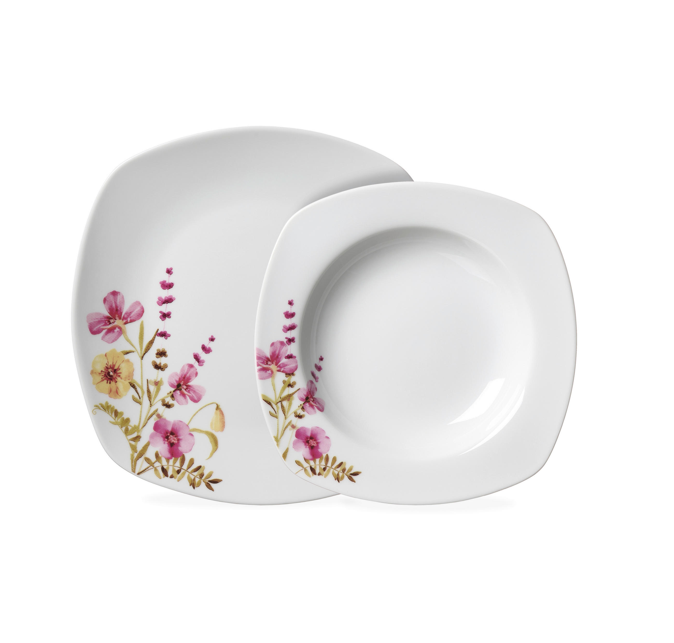 TAFELSERVICE Multicolor 12-teilig Malve  - Multicolor, Basics, Keramik (27/21/27cm) - Ritzenhoff Breker