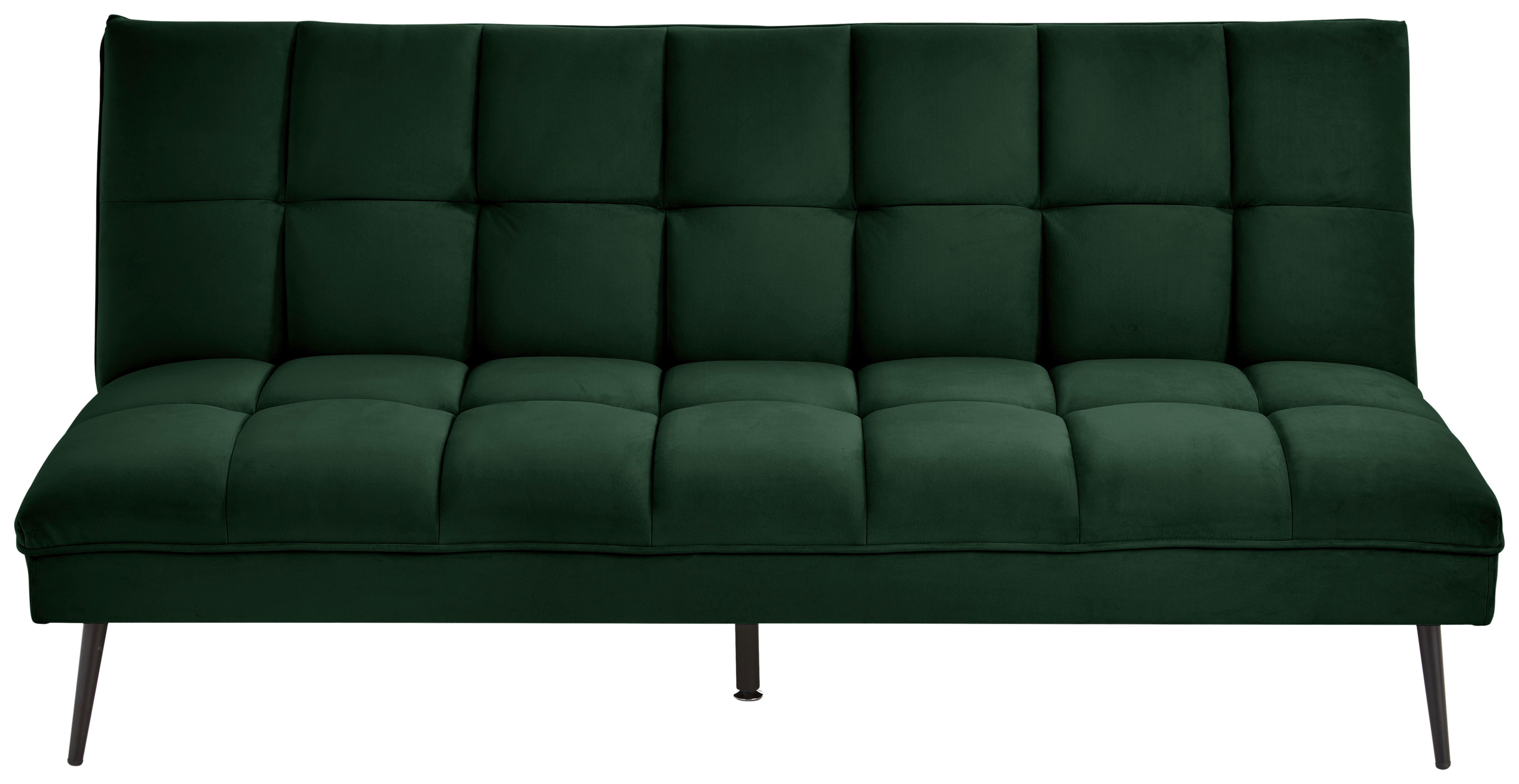 TROSJED NA RAZVLAČENJE tekstil  tamno zelena    - tamno zelena/crna, Moderno, tekstil/metal (178/84/98cm) - MID.YOU