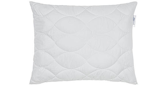Kopfpolster Sina - Kochfest - Weiß, KONVENTIONELL, Textil (70/90cm) - Primatex