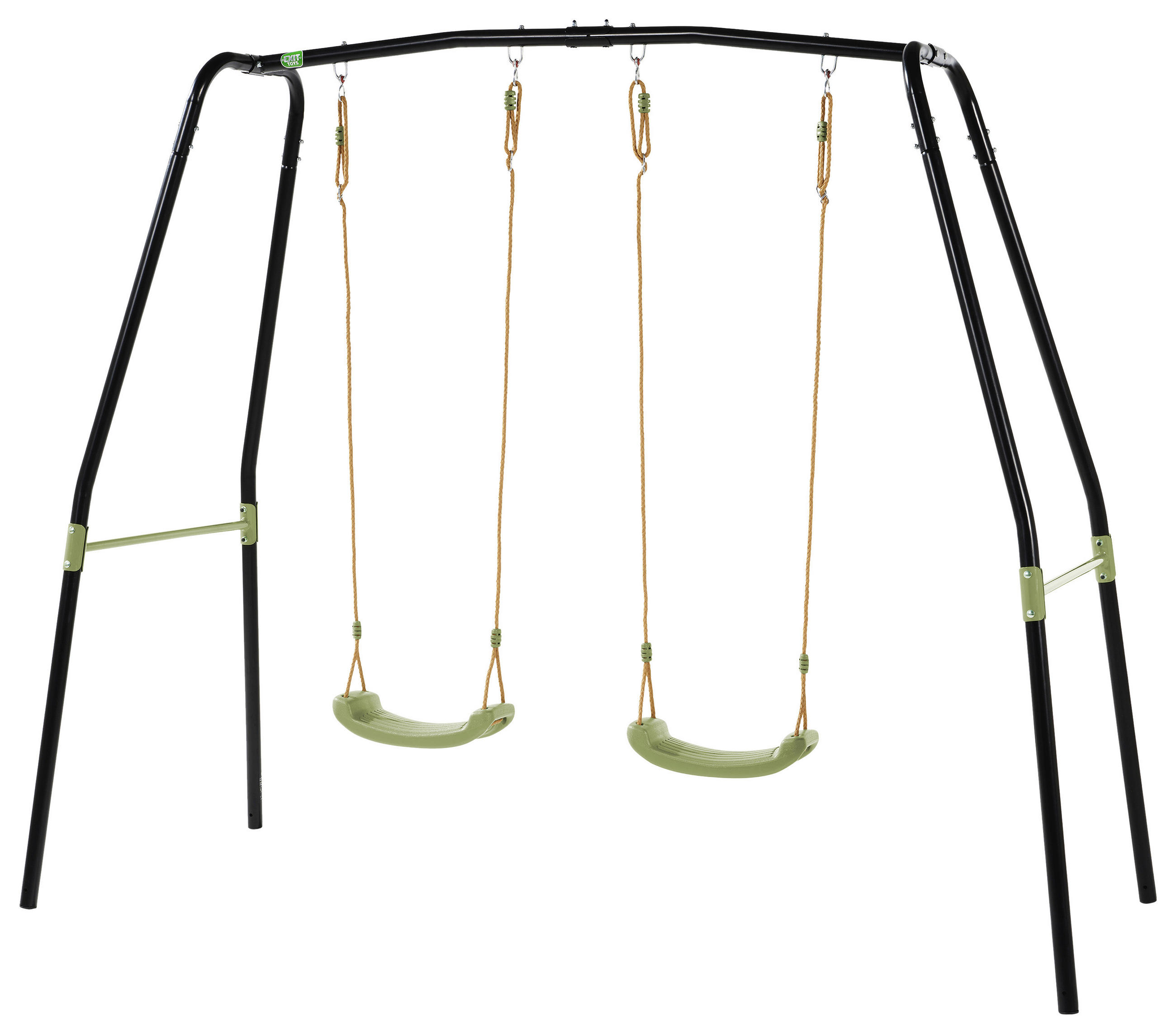 SCHAUKEL  - KONVENTIONELL, Kunststoff/Metall (110/243/204,5cm) - EXIT Toys