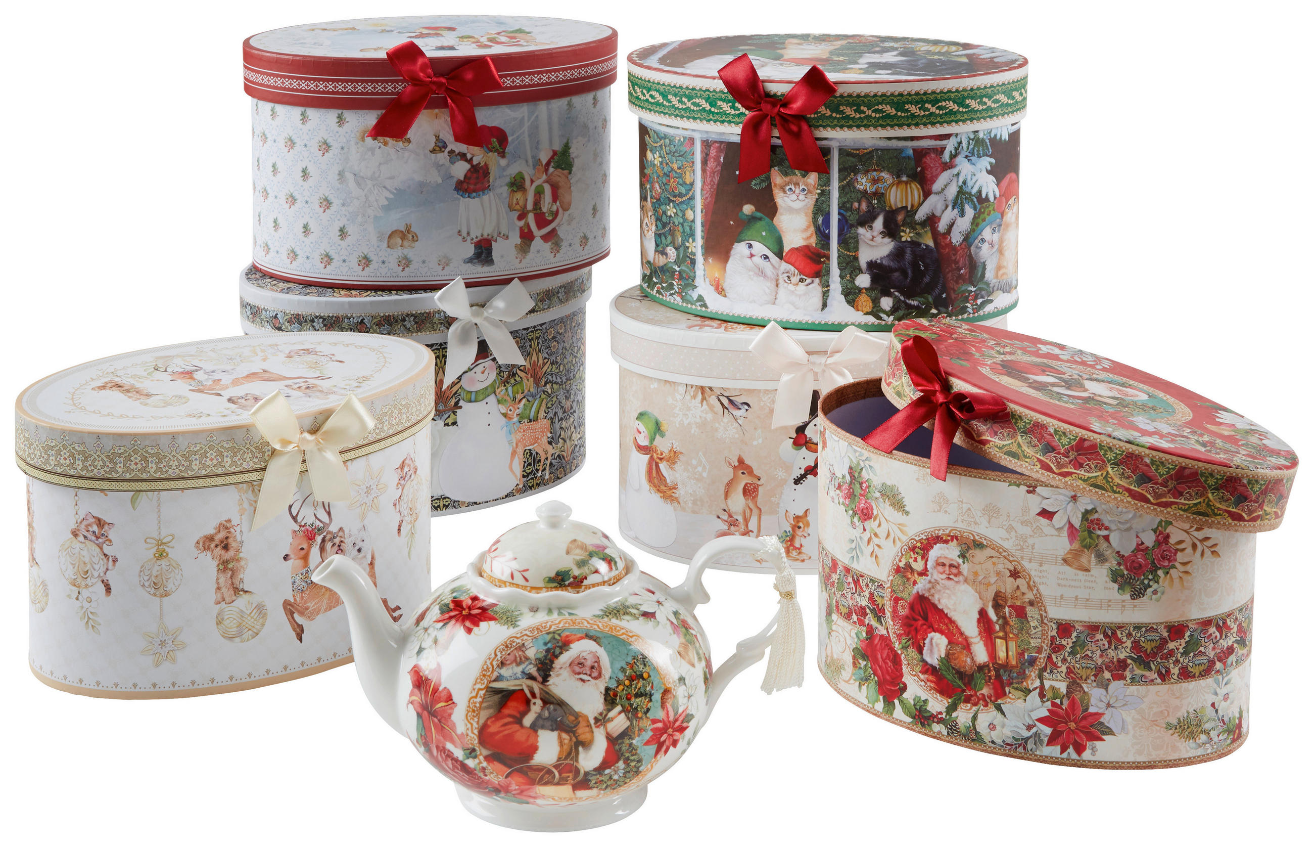 VRČ ZA ČAJ    1080 ml - večbarvno, Trendi, papir/karton (22,8/14cm)