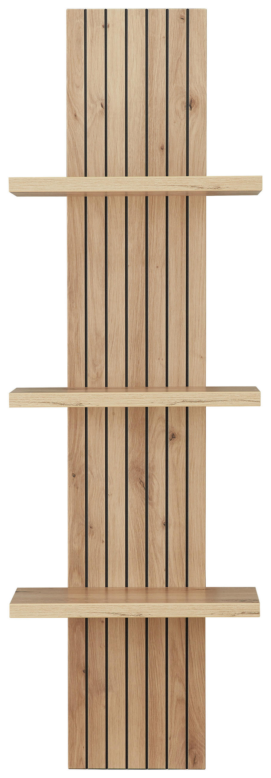 NÁSTĚNNÝ REGÁL, dub artisan, 38/120/22 cm - dub artisan, Design, kompozitní dřevo (38/120/22cm) - MID.YOU