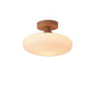 TAKLAMPA it's about RoMi 28,5/18,5 cm  - vit/sandfärgad, Trend, glas (28,5/18,5cm) - It's about Romi