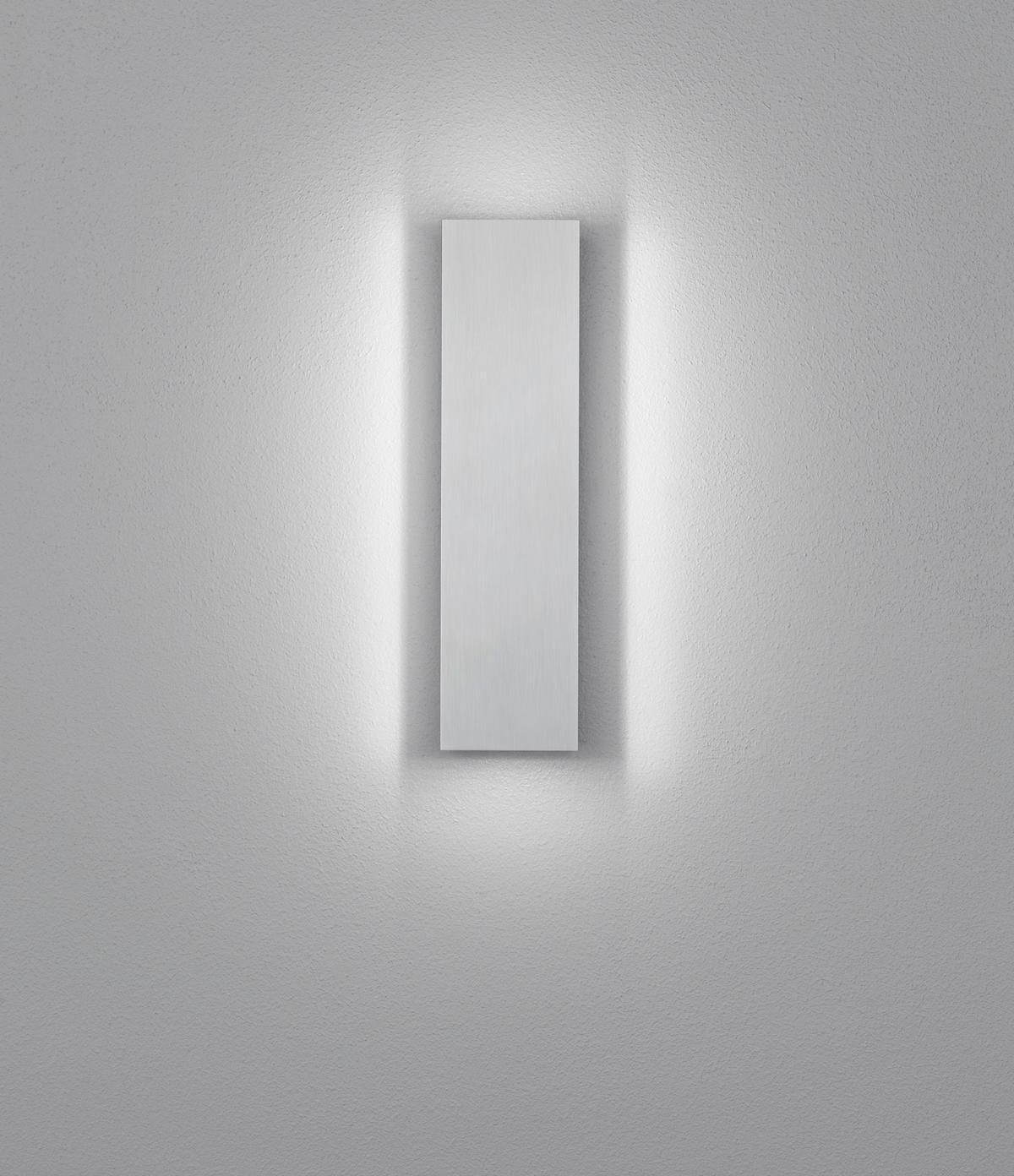 LED-WANDLEUCHTE Dex 7/27/8 cm   - Alufarben/Weiß, Design, Metall (7/27/8cm) - Helestra
