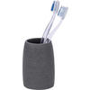 ZAHNPUTZBECHER  - Grau, Basics, Kunststoff (7,4/10,5cm) - Wenko