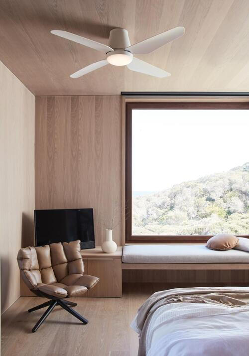 DECKENVENTILATOR LUCCI AIR ARIA 122/21 cm   - Weiß, Design, Kunststoff (122/21cm) - P & B