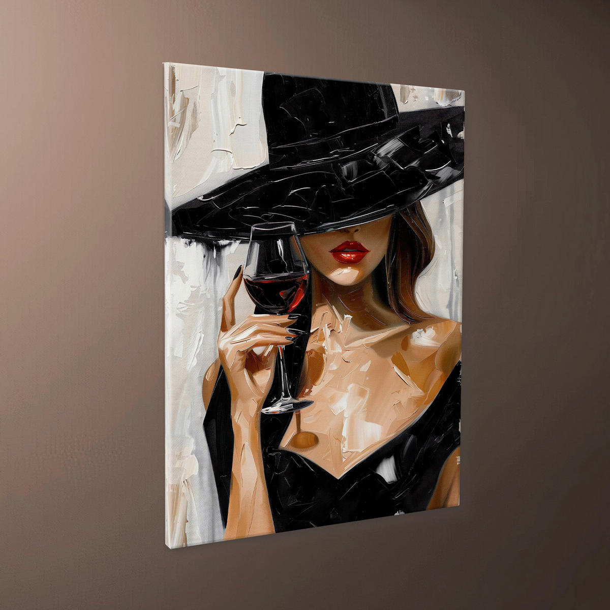 LEINWANDBILD Frauen 70/100 cm  - Multicolor, Basics, Holz/Textil (70/100cm)