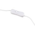 LED-DEKOLEUCHTE Football 23/24 cm  - Weiß, LIFESTYLE, Kunststoff/Metall (23/24cm) - Novel