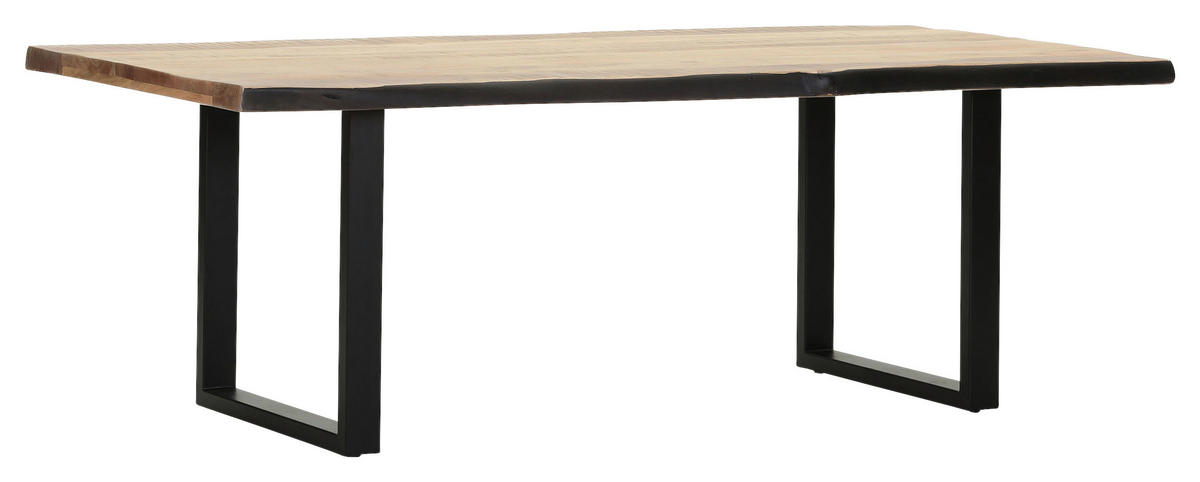 TISCHPLATTE Akaziefarben   - Akaziefarben, Design, Holz (220/100/5cm) - Landscape