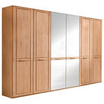 DREHTÜRENSCHRANK  in Erlefarben  - Erlefarben, KONVENTIONELL, Glas/Holz (300/216/58cm) - Venda