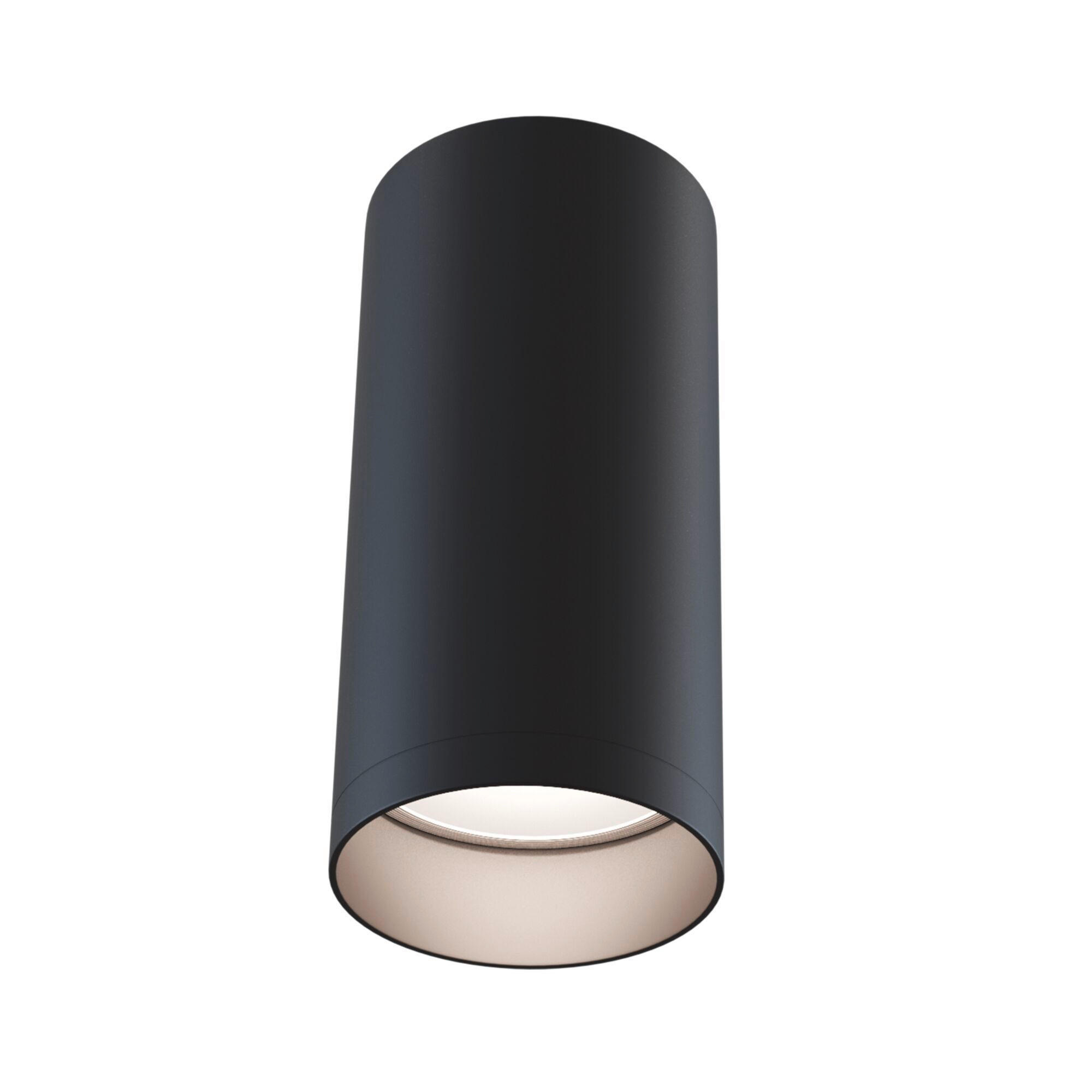 STRAHLER Ceiling & Wall 6/6/13 cm   - Schwarz, Trend, Metall (6/6/13cm) - MAYTONI