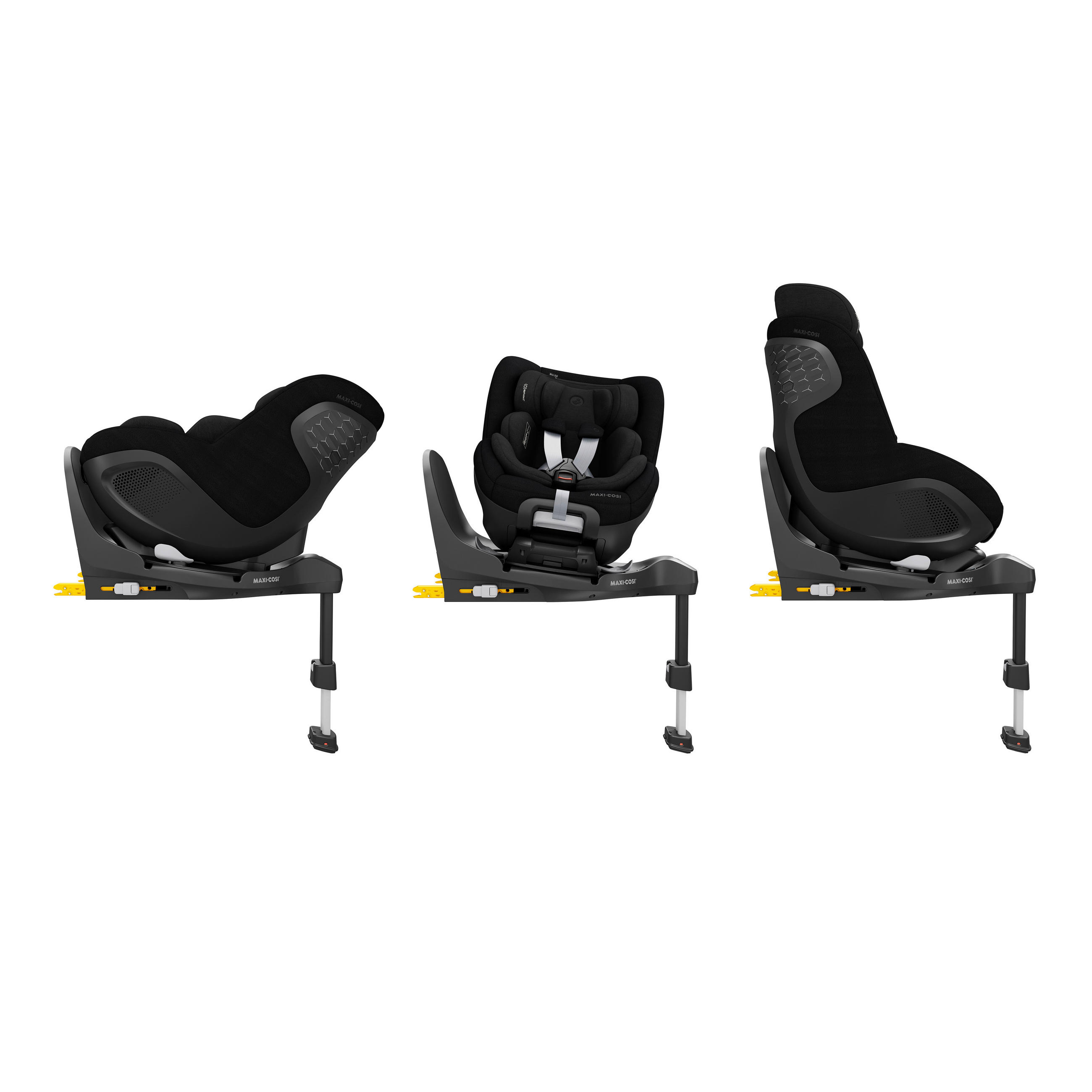 REBOARDER-KINDERSITZ Mica 360 Pro  - Schwarz, Basics, Kunststoff/Textil (44.2/67/74.5cm) - Maxi-Cosi