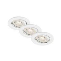 LED PANEL  - bela, Osnovno, metal (8,6/8,6/7cm)