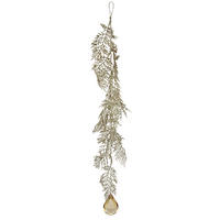 GIRLANDE Kunststoff  - Champagner, Natur, Kunststoff (75cm) - X-Mas
