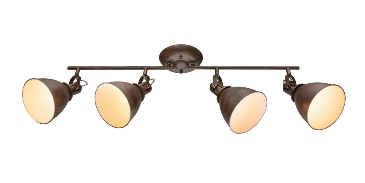 STRAHLER - Rostfarben, Lifestyle, Metall (80/15/20cm) - Globo