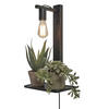 WANDLEUCHTE GOOD&MOJO  30/18/52 cm   - Schwarz, Trend (30/18/52cm) - Good & Mojo